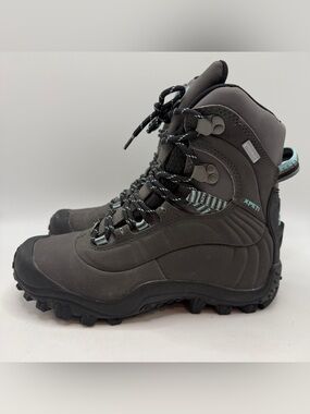XPETI Thermator Waterproof Insulated Hiking Boots Women’s 8US Gray Teal